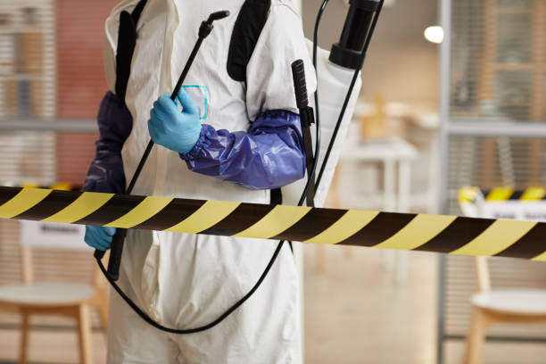 Professional Biohazard technician working in Ladson, SC